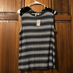 Cato Sleeveless striped top